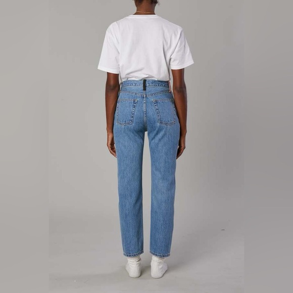 Classic Blue Straight Leg Jeans - Picture 3 of 9